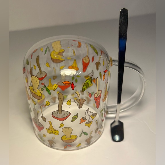 CYBIL HOME MUSHROOM MUG WITH TEASPOON - Picture 9 of 9